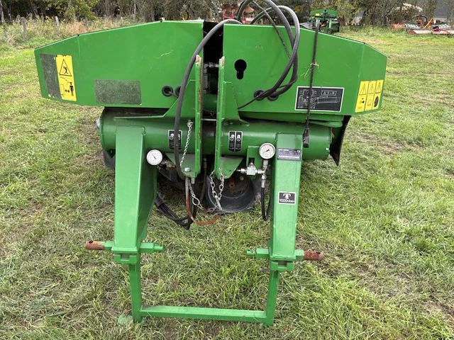 2012 john deere 331 schijvenmaaier met kneuzer - afbeelding 3 van  19