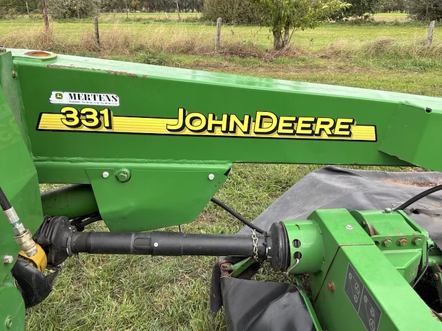 2012 john deere 331 schijvenmaaier met kneuzer - afbeelding 5 van  19