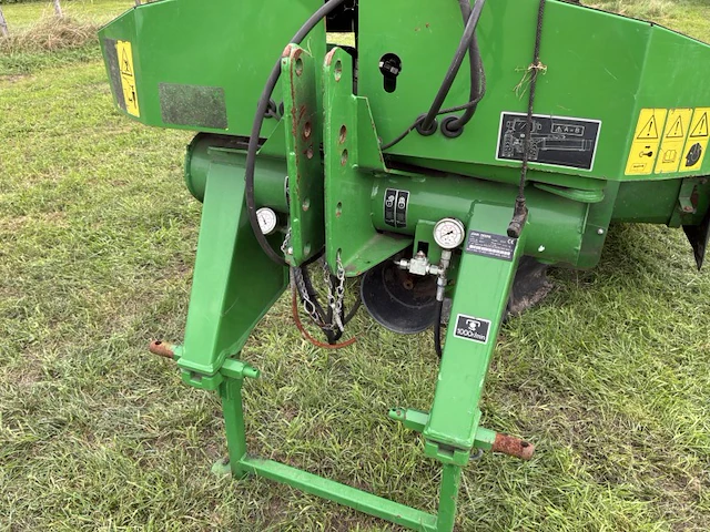 2012 john deere 331 schijvenmaaier met kneuzer - afbeelding 10 van  19