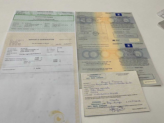 2012 john deere 6r170 vierwielaangedreven landbouwtractor - afbeelding 17 van  24