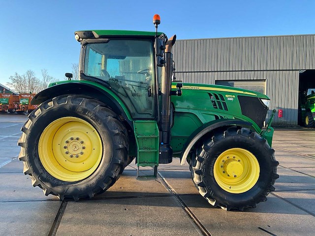 2012 john deere 6r170 vierwielaangedreven landbouwtractor - afbeelding 20 van  24