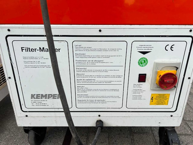 2012 kemper 6410005 lot van 2 lasafzuigsystemen (2x) - afbeelding 3 van  11
