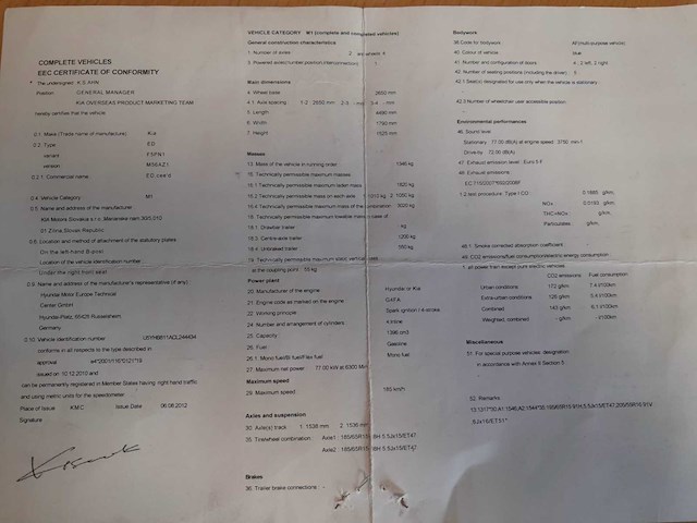 2012 kia cee’d stationwagen personenauto - afbeelding 16 van  25