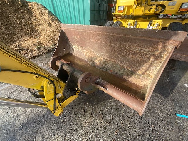 2012 komatsu pw118mr-8 wielgraafmachine - afbeelding 19 van  20