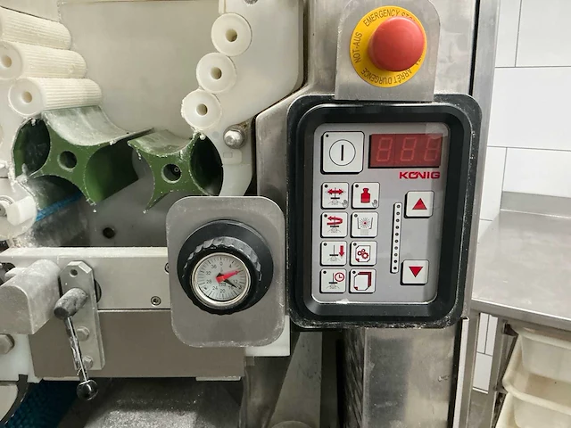 2012 könig mini rex multi ab automatische deegverdeler en opbolmachine - afbeelding 3 van  8