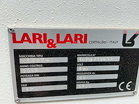 2012 lari&lari fr20ta cnc-freesmachine - afbeelding 14 van  15