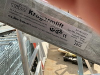 2012 luna kal 275 mobiele manuele montage lift - afbeelding 3 van  4