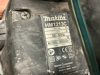 2012 makita hm1213c - elektrische breekhamer / sloophamer - afbeelding 4 van  6