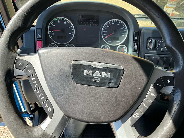 2012 man tgm250 zeilwagen - airco -automaat - afbeelding 33 van  62