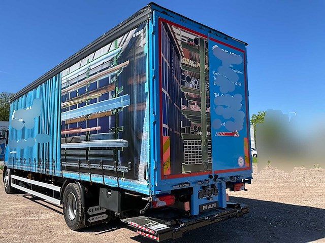2012 man tgm250 zeilwagen - airco -automaat - afbeelding 23 van  62