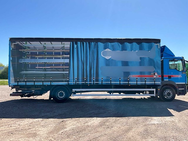 2012 man tgm250 zeilwagen - airco -automaat - afbeelding 56 van  62