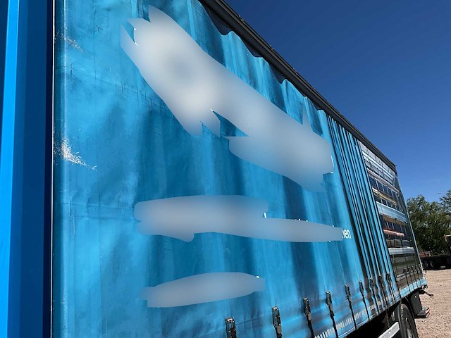 2012 man tgm250 zeilwagen - airco -automaat - afbeelding 22 van  55