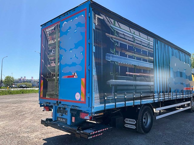 2012 man tgm250 zeilwagen - airco -automaat - afbeelding 42 van  55