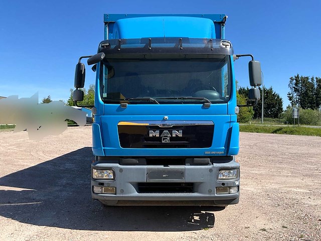 2012 man tgm250 zeilwagen - airco -automaat - afbeelding 54 van  55
