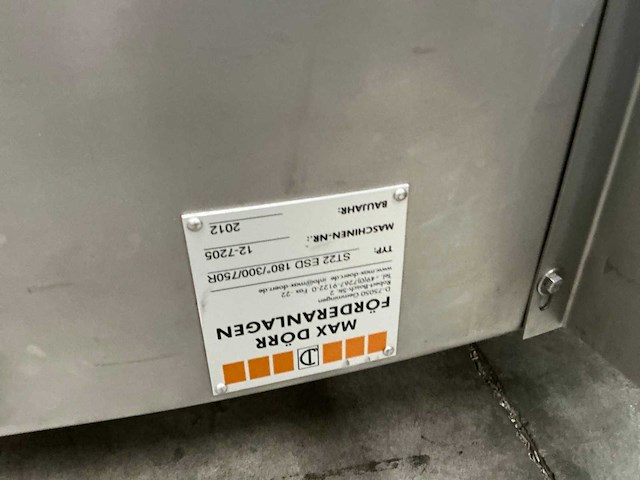 2012 max dörr st22 esd 180°/300/50r transportband - afbeelding 3 van  11