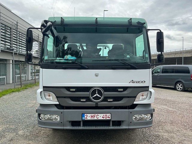 2012 mercedes-benz atego 1222 takelwagen met isoli schuifplateau – euro 5 - afbeelding 2 van  51