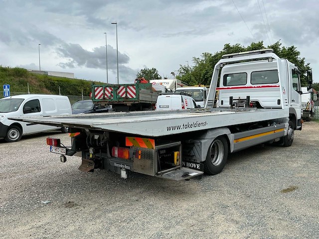 2012 mercedes-benz atego 1222 takelwagen met isoli schuifplateau – euro 5 - afbeelding 7 van  51