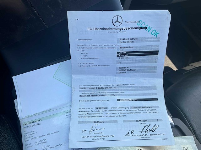 2012 mercedes-benz e 200 cdi personenauto - afbeelding 10 van  14