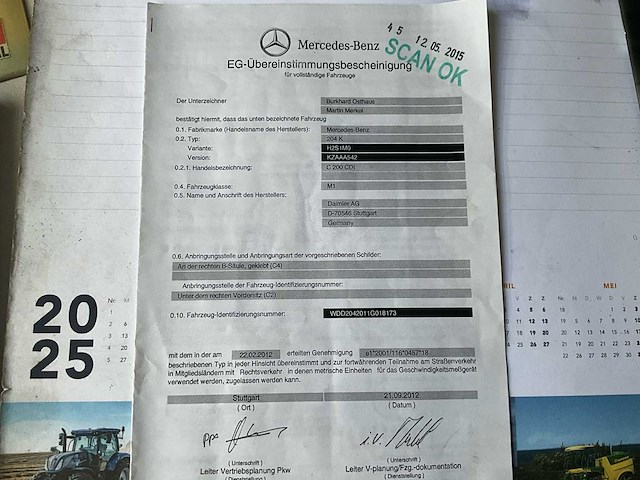 2012 mercedes c200 cdi - mooie staat - airco, navigatie,... - afbeelding 52 van  59