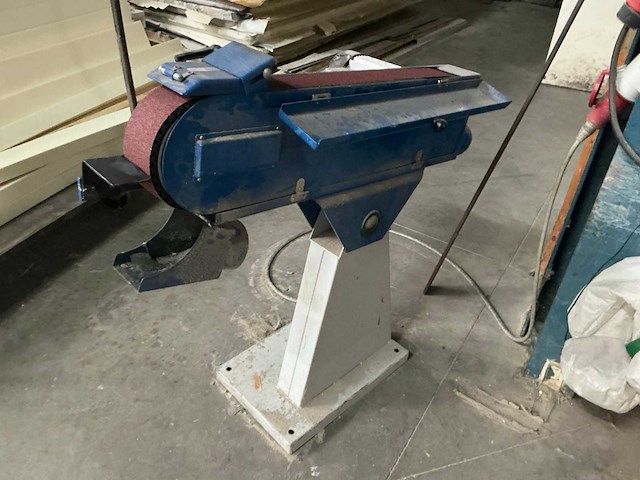 2012 metallkraft mbsm 75-200-2 bandschuurmachine - afbeelding 3 van  4