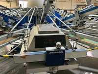 2012 mhm synchroprint sps 12z08 automatische carrouselzeefdrukmachine - afbeelding 8 van  8