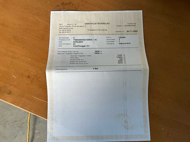 2012 mitsubishi canter fe85s/ds vrachtwagen - afbeelding 50 van  55