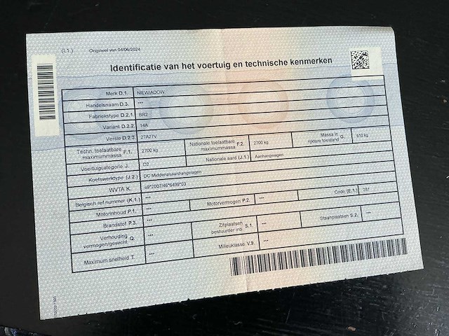 2012 niewiadow br 2 aanhangwagen ar - afbeelding 8 van  19