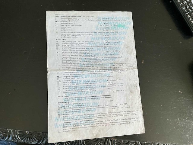 2012 niewiadow br 2 aanhangwagen ar - afbeelding 10 van  19