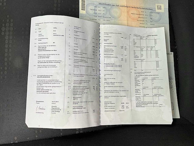 2012 opel corsa personenauto - afbeelding 16 van  23