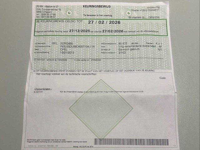 2012 opel corsa - afbeelding 27 van  33