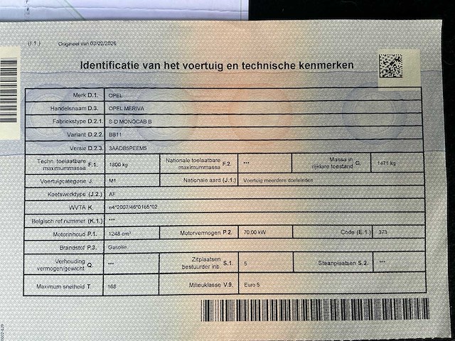 2012 opel meriva personenauto - afbeelding 21 van  28