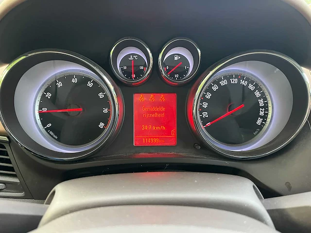 2012 opel zafira tourer - personenauto - afbeelding 22 van  23