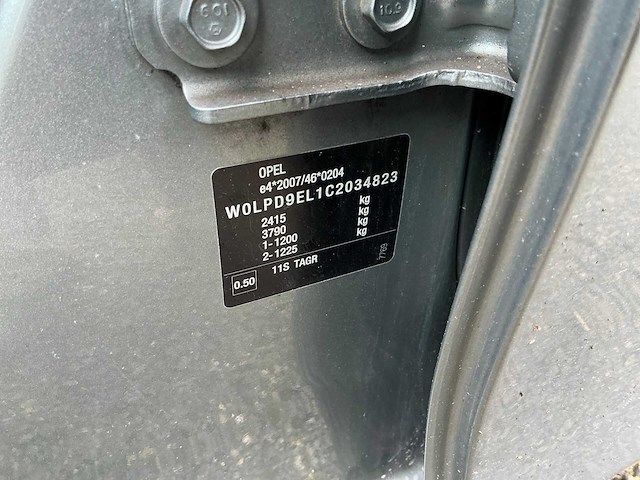 2012 opel zafira - afbeelding 17 van  24