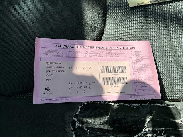 2012 peugeot expert - afbeelding 13 van  20