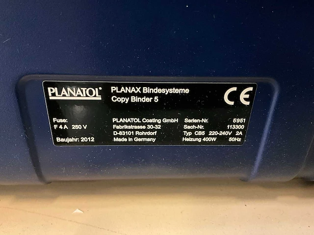 2012 planax copy binder 5 - afbeelding 7 van  9