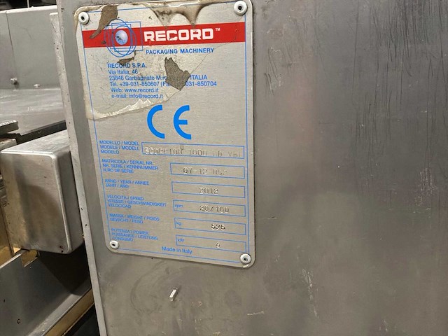 2012 record scorpion 1000 md vbl verpakkingsmachine - afbeelding 9 van  15