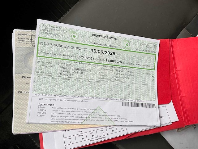 2012 renault master bedrijfswagen - afbeelding 10 van  19