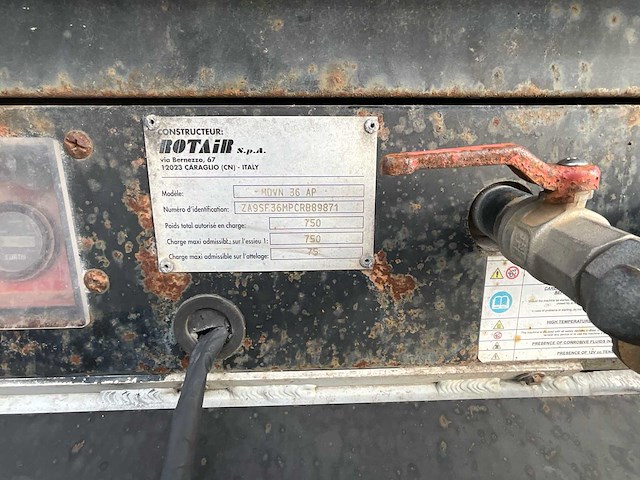 2012 rotair mdvn36ap overige aannemersmateriaal - afbeelding 3 van  19
