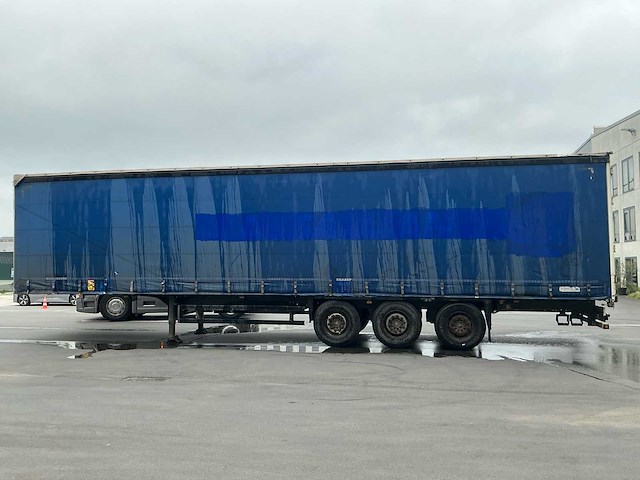 2012 schmitz scb*s3t oplegger met zeil - afbeelding 2 van  5