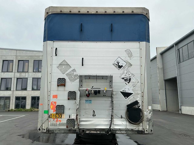 2012 schmitz scb*s3t oplegger met zeil - afbeelding 5 van  5