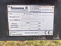 2012 tecnoma technologies tennis 3100 spuit - afbeelding 8 van  16