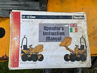 2012 thwaites mach 201 hi-tip dumper - afbeelding 18 van  28