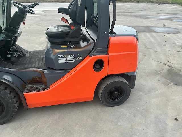 2012 toyota 02-8fdf25 vorkheftruck - afbeelding 29 van  67