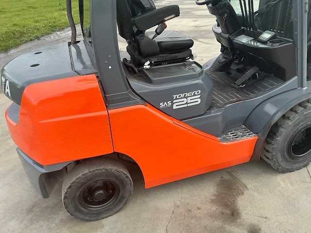 2012 toyota 02-8fdf25 vorkheftruck - afbeelding 38 van  67