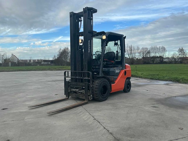 2012 toyota 02-8fdf25 vorkheftruck - afbeelding 11 van  60