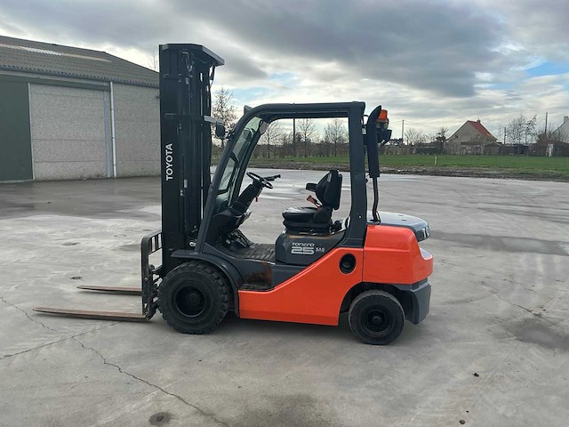 2012 toyota 02-8fdf25 vorkheftruck - afbeelding 19 van  60