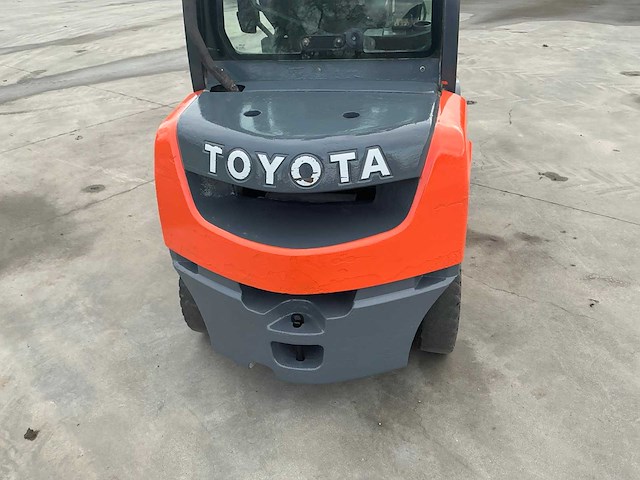 2012 toyota 02-8fdf25 vorkheftruck - afbeelding 35 van  60