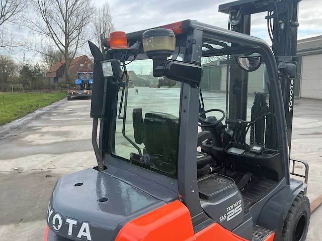 2012 toyota 02-8fdf25 vorkheftruck - afbeelding 37 van  60