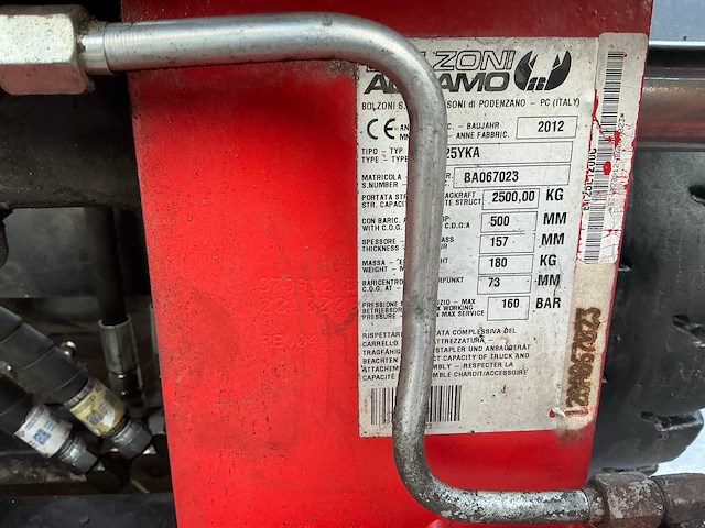 2012 toyota 028fgf25 vorkheftruck - afbeelding 21 van  42