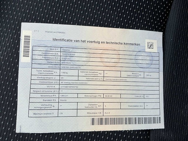 2012 toyota auris personenauto - afbeelding 22 van  31
